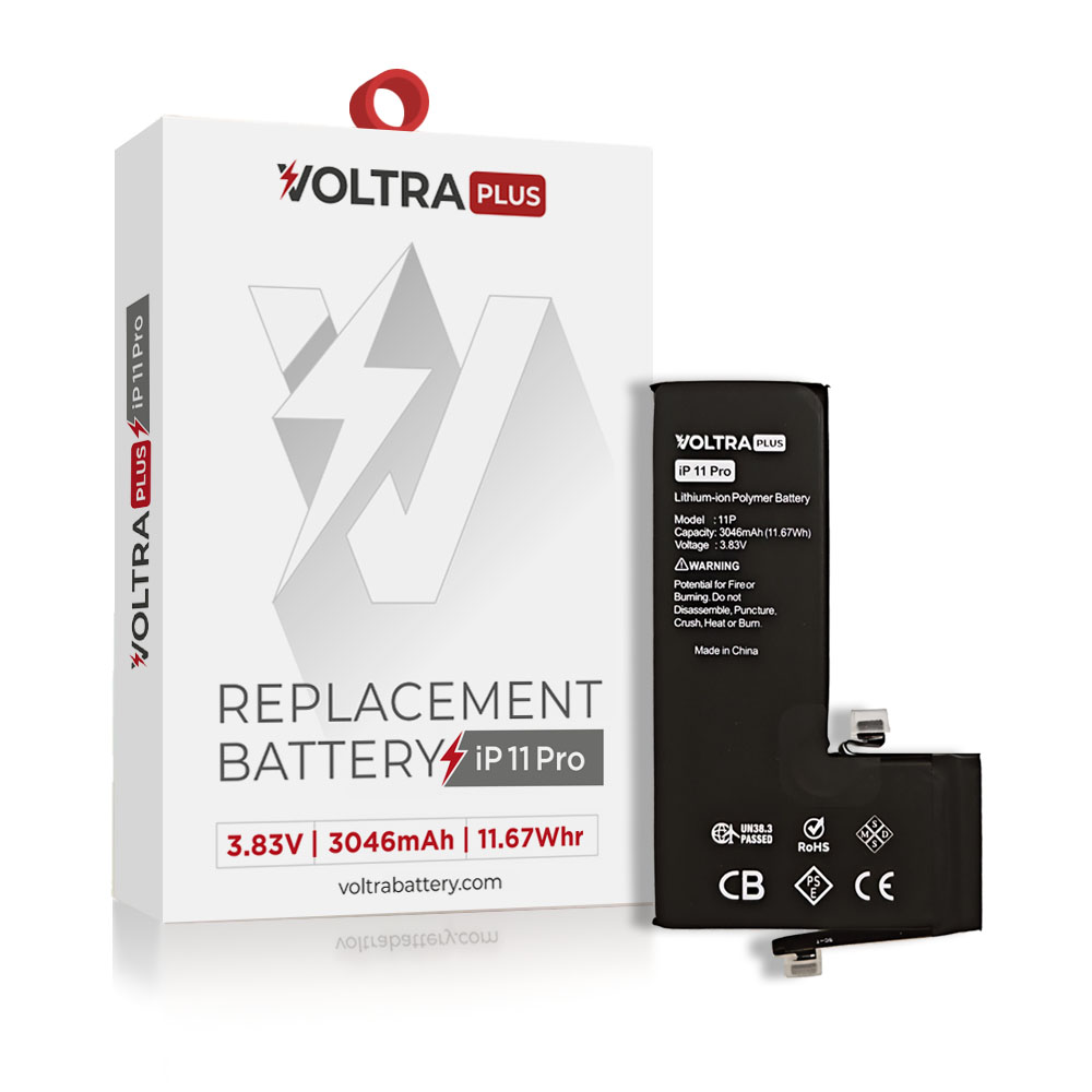 VOLTRA Plus Battery For iPhone 11 Pro (Ground Shipping Only)