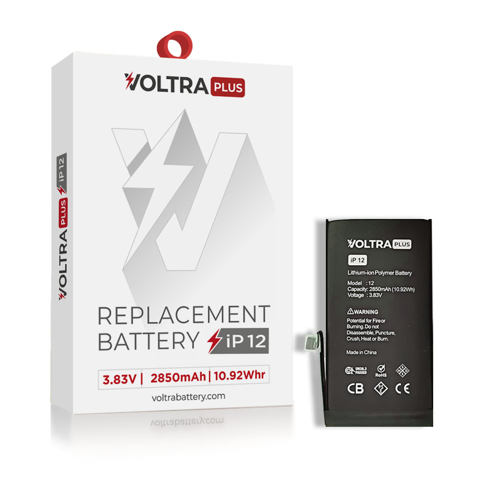 VOLTRA Plus Battery For iPhone 12 / 12 Pro (Ground Shipping Only)