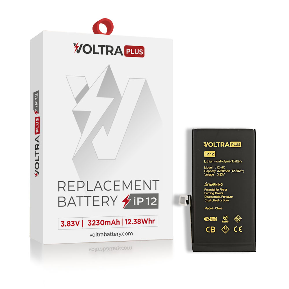 VOLTRA Plus High Capacity Battery For iPhone 12 / 12 Pro (Ground Shipping Only)