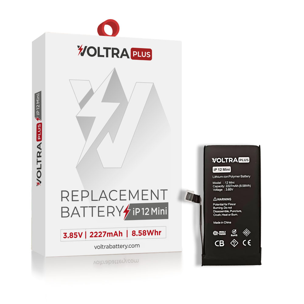 VOLTRA Plus Battery For iPhone 12 Mini (Ground Shipping Only)