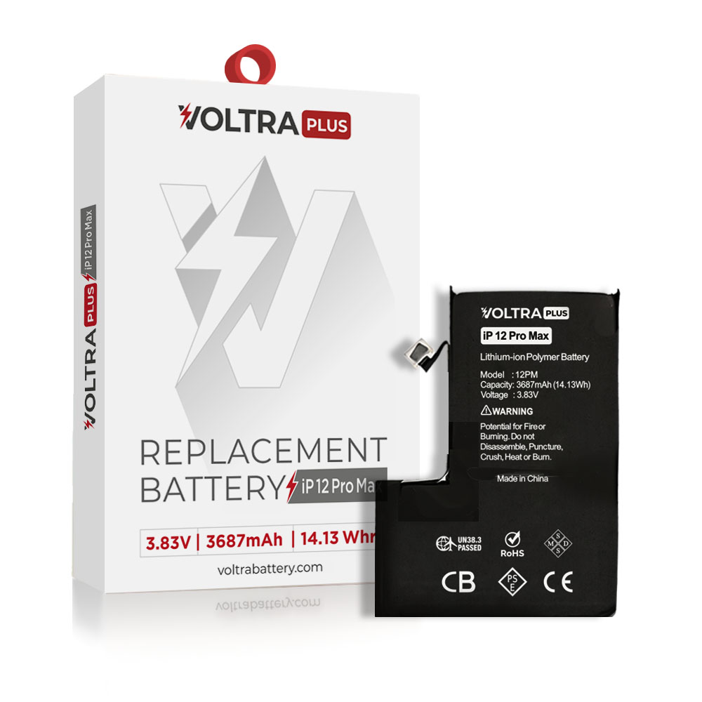 VOLTRA Plus Battery For iPhone 12 Pro Max (Ground Shipping Only)