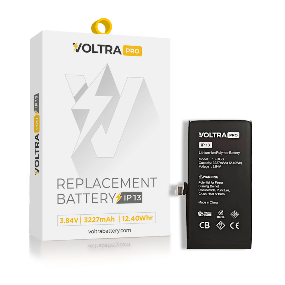 VOLTRA Pro (No Pop-Up) Battery For iPhone 13 (Ground Shipping Only)