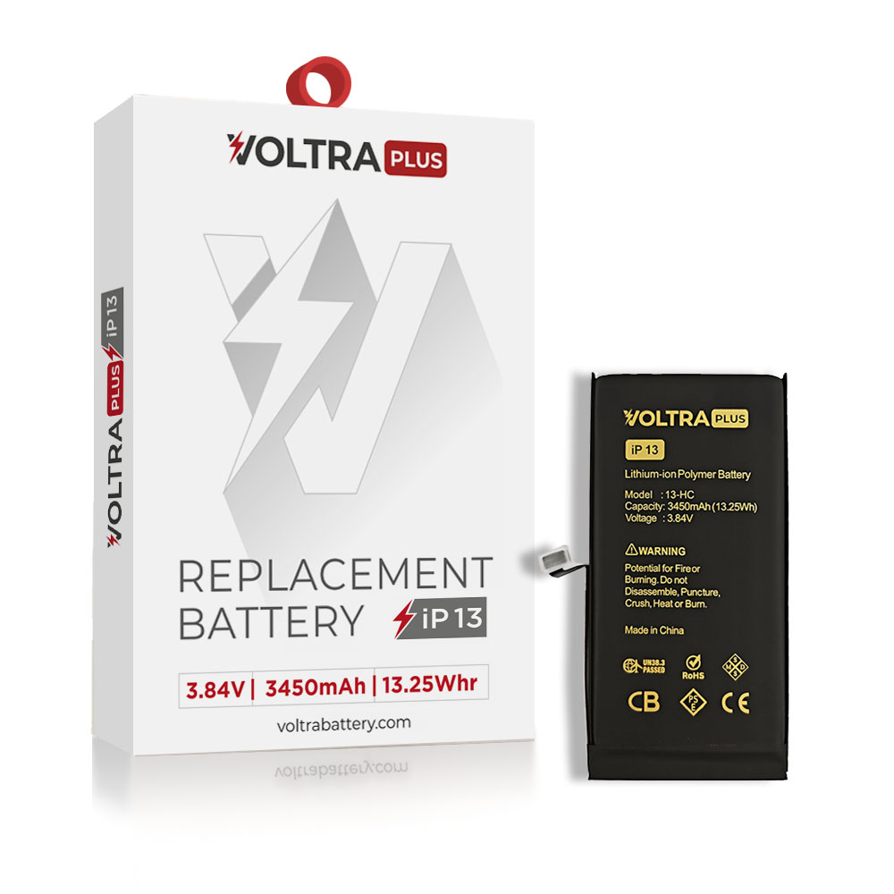 VOLTRA Plus High Capacity Battery For iPhone 13 (Ground Shipping Only)