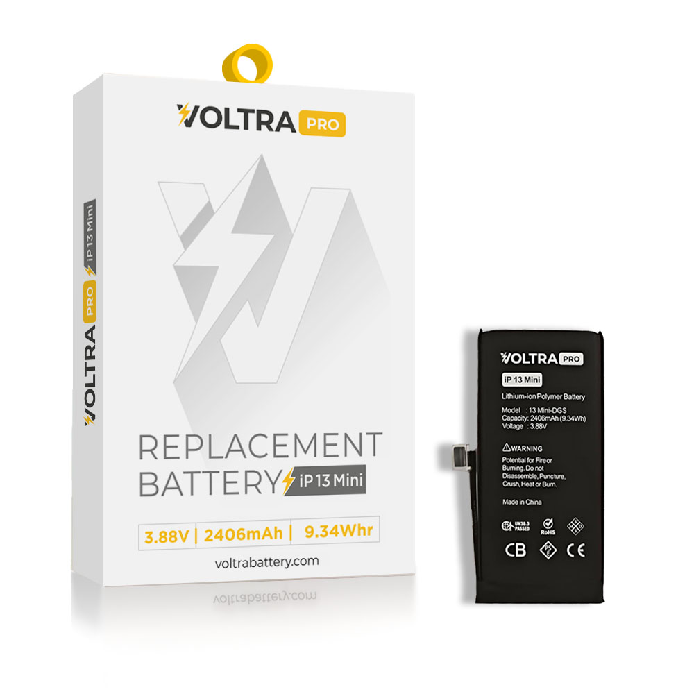 VOLTRA Pro (No Pop-Up) Battery For iPhone 13 Mini (Ground Shipping Only)