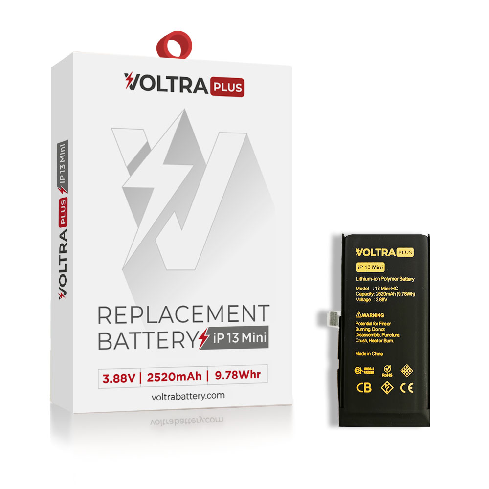 VOLTRA Plus High Capacity Battery For iPhone 13 Mini (Ground Shipping Only)