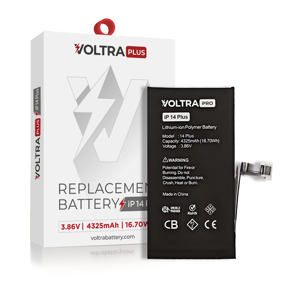 VOLTRA Plus Battery For iPhone 14 Plus (Ground Shipping Only)