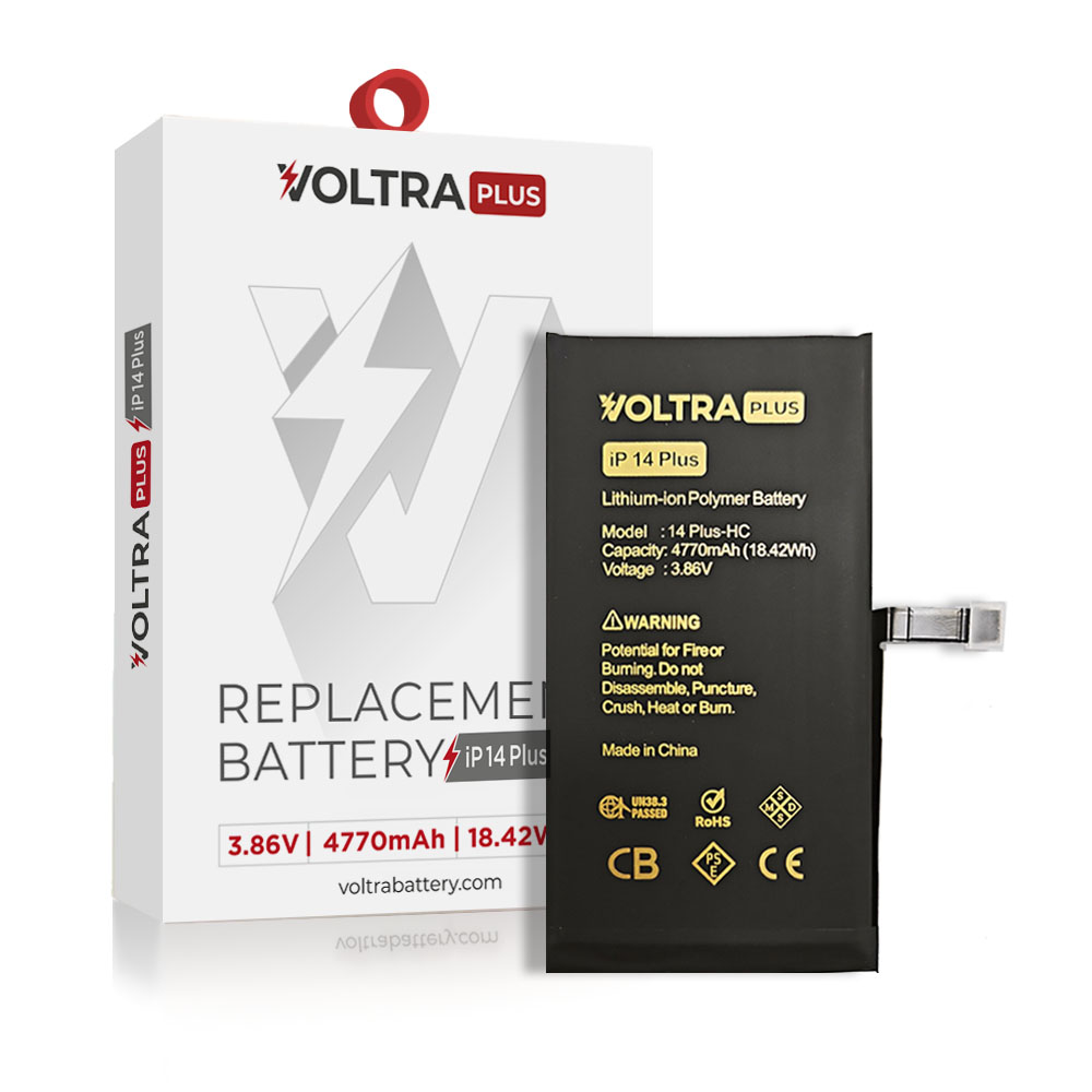 VOLTRA Plus High Capacity Battery For iPhone 14 Plus (Ground Shipping Only)