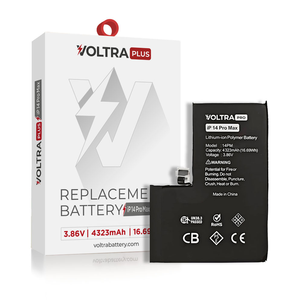 VOLTRA Plus Battery For iPhone 14 Pro Max (Ground Shipping Only)