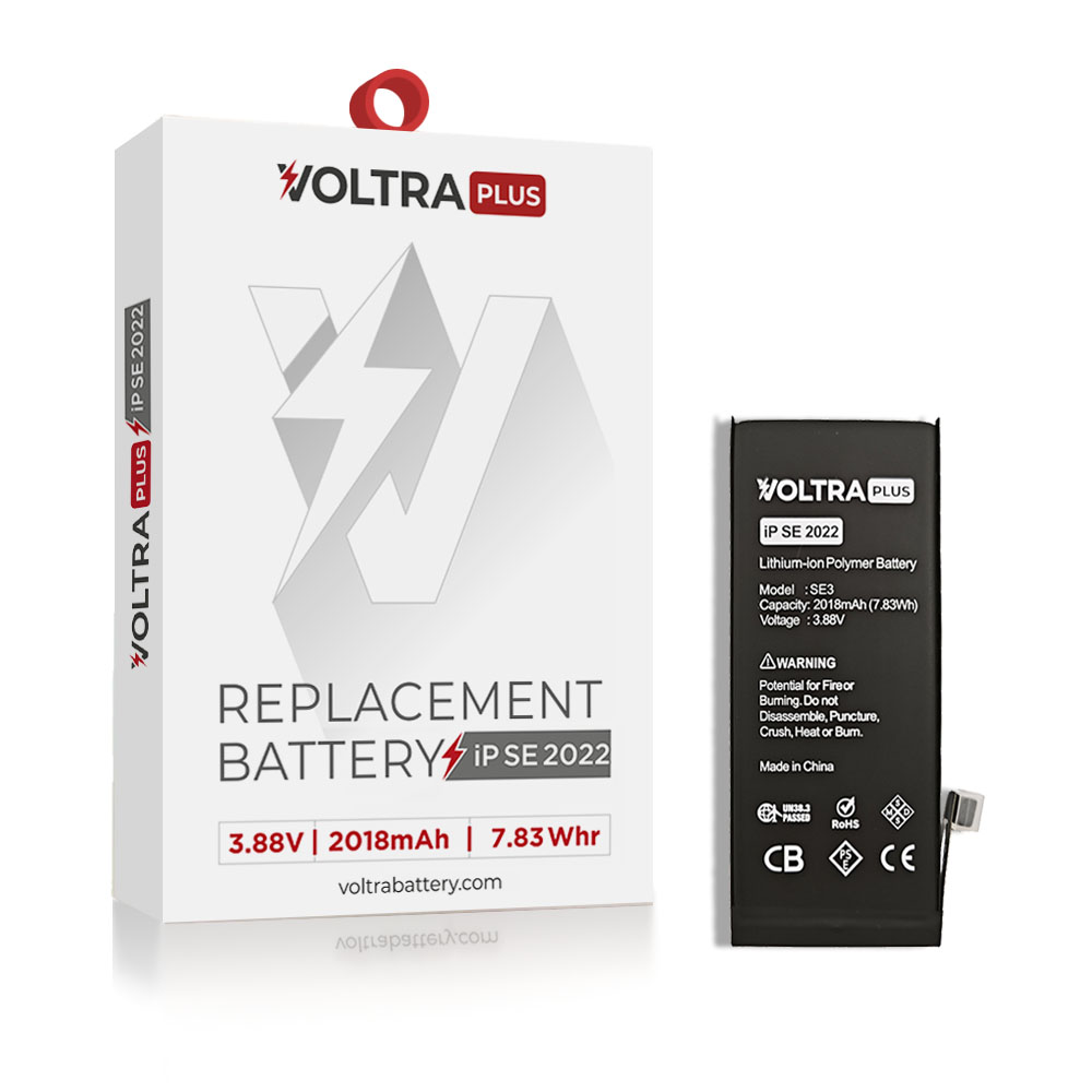 VOLTRA Plus Battery For iPhone SE (2022) (Ground Shipping Only)