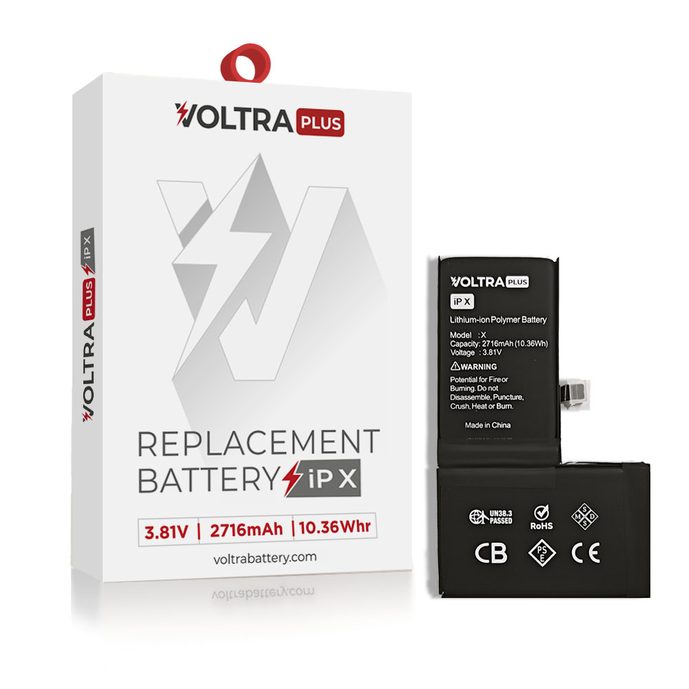 VOLTRA Plus Battery For iPhone X (Ground Shipping Only)