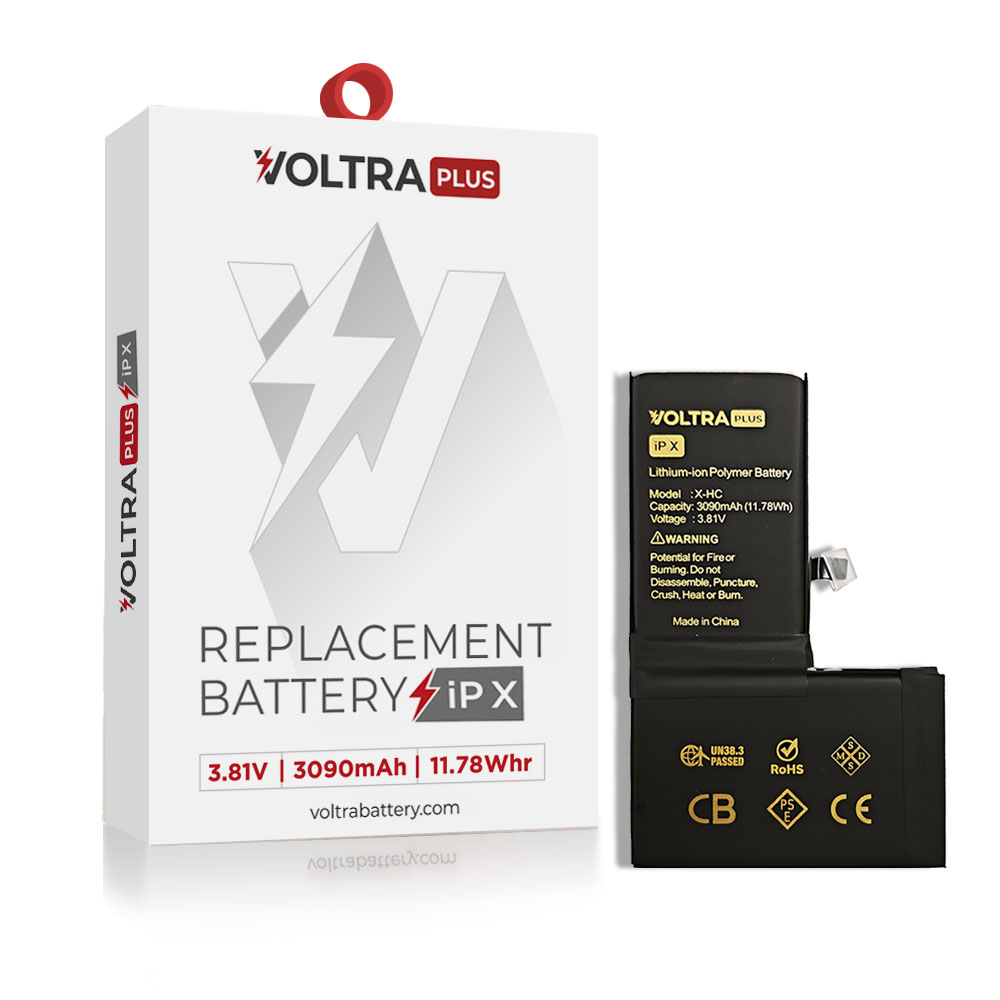 VOLTRA Plus High Capacity Battery For iPhone X (Ground Shipping Only)