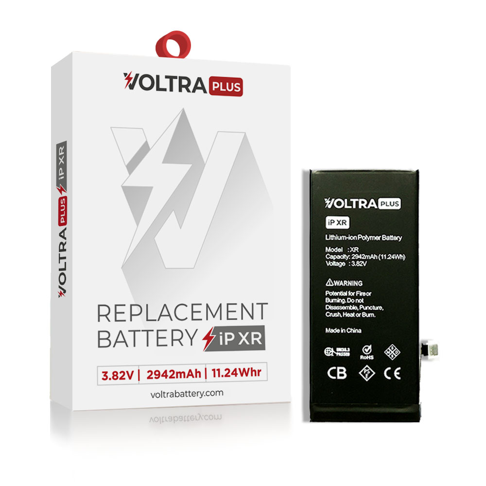 VOLTRA Plus Battery For iPhone XR (Ground Shipping Only)