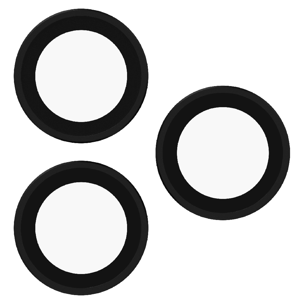 Zagg - Invisibleshield Glass Elite Camera Lens Protector For Apple Iphone 16 Pro Max   /   Iphone 16 Pro   /   Iphone 15 Pro   /   Iphone 17 Pro   /   Iphone 17 Pro Max - Black