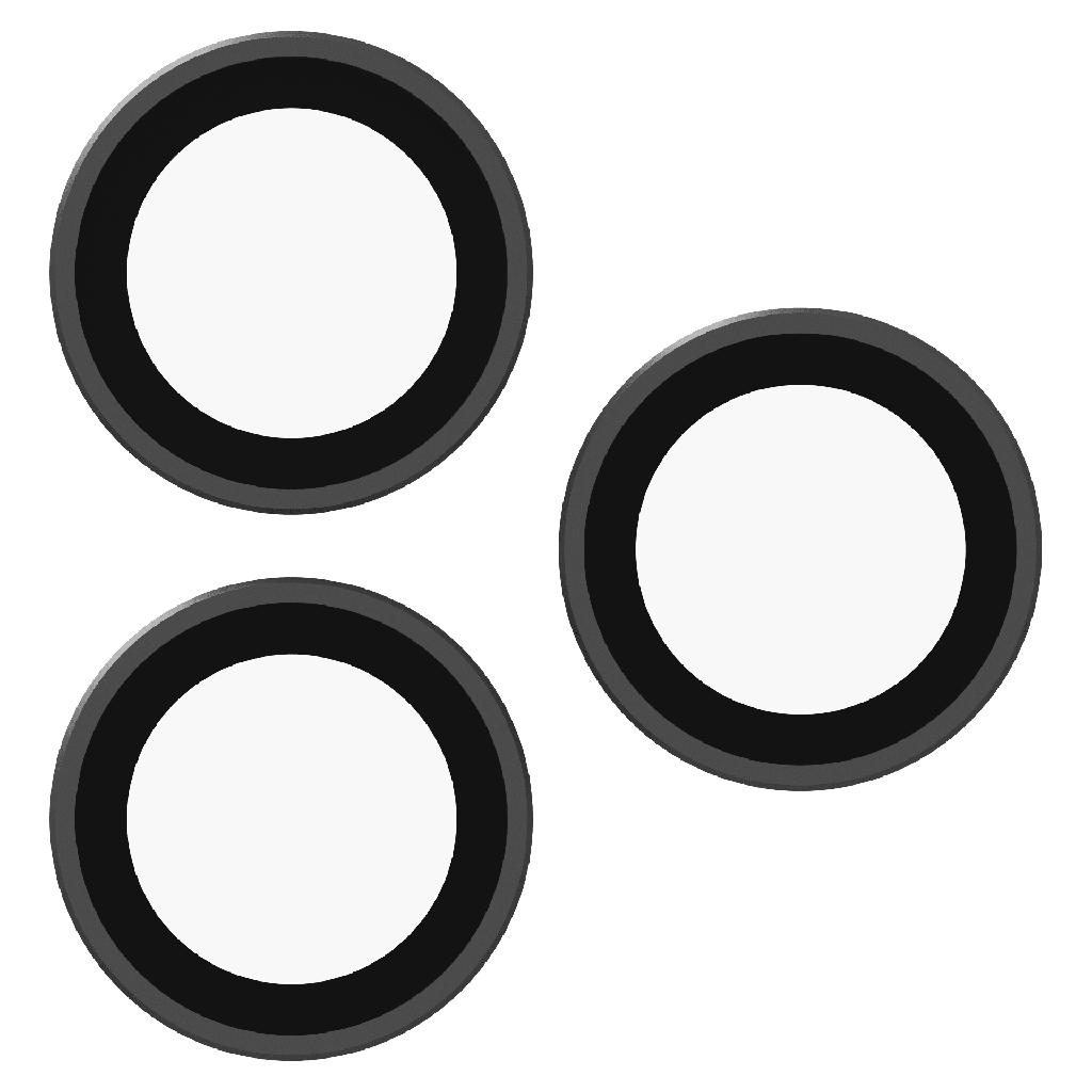 Zagg - Invisibleshield Glass Elite Camera Lens Protector For Apple Iphone 16 Pro Max   /   Iphone 16 Pro   /   Iphone 15 Pro   /   Iphone 17 Pro   /   Iphone 17 Pro Max - Silver