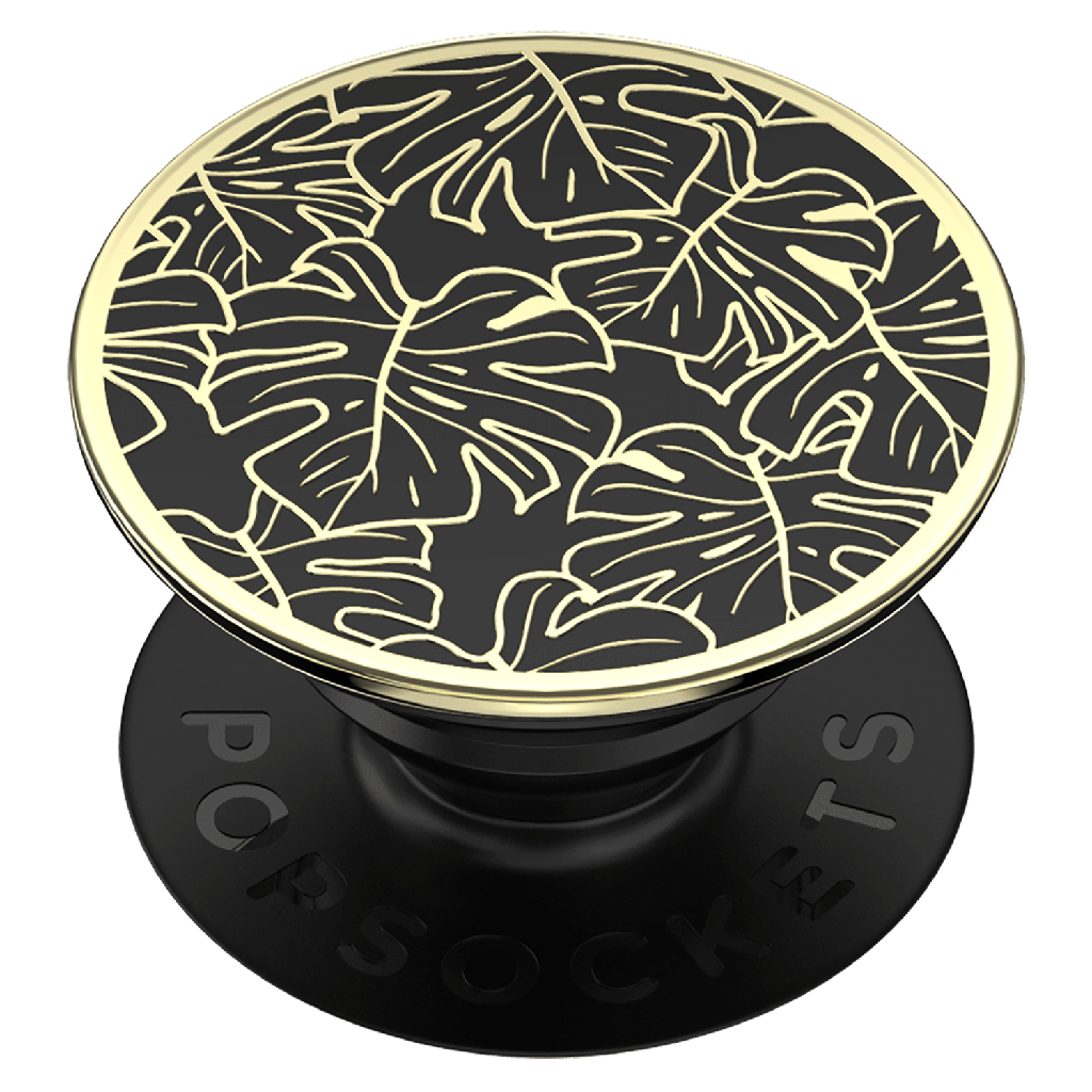 Popsockets - Popgrip - Enamel Monstera Black