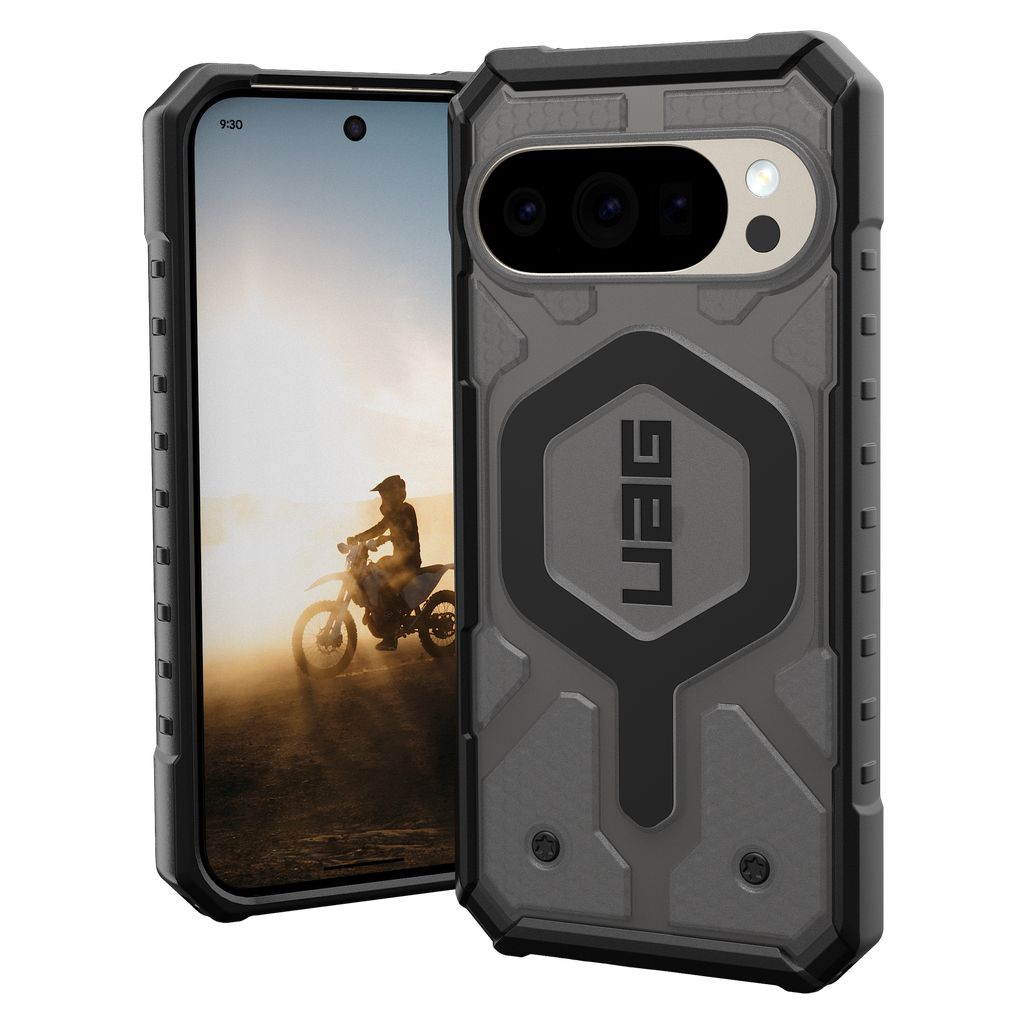 Urban Armor Gear Uag - Pathfinder Clear Case With Magnet For Google Pixel 10  /  Pixel 10 Pro - Ash And Black