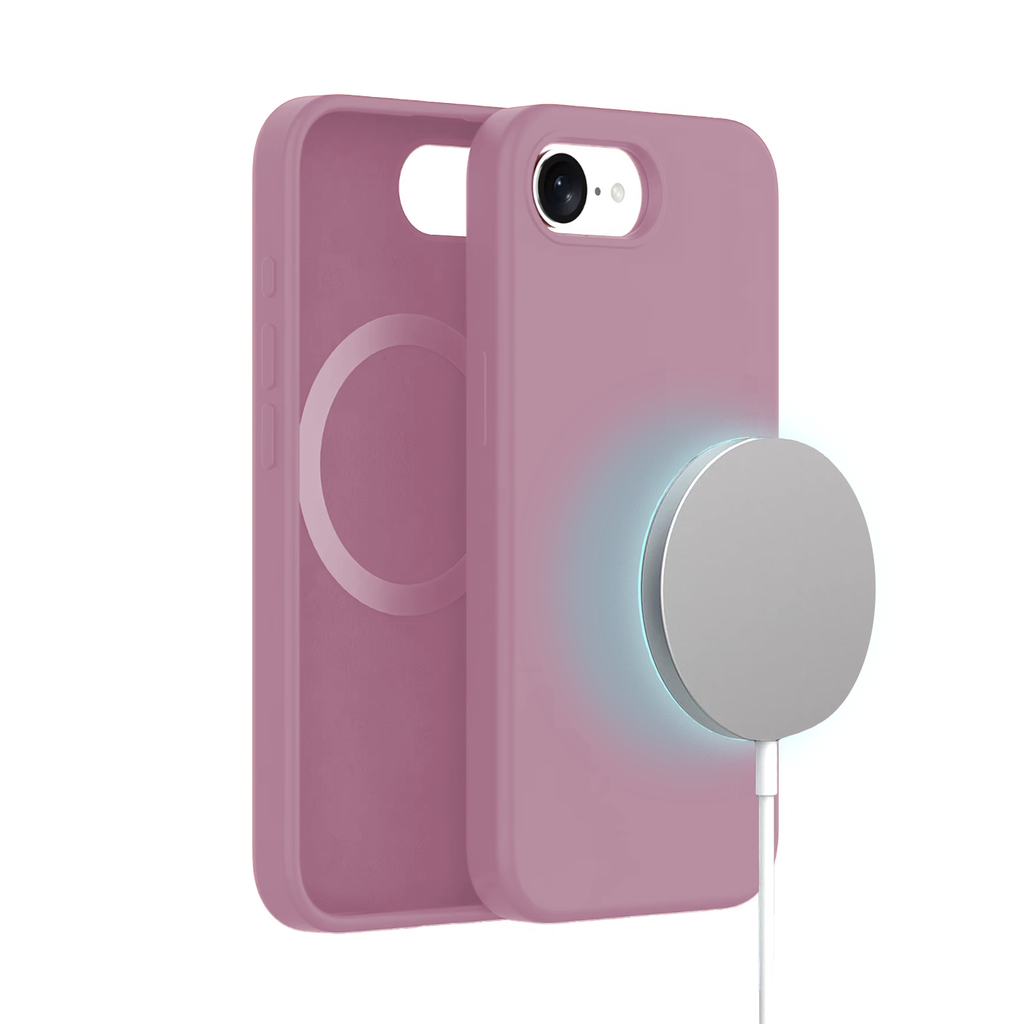 MagSilicone Case for iPhone 17e / 16e - Pink
