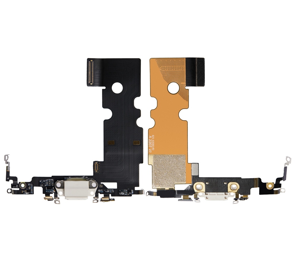 Charging Port Flex Cable For iPhone SE (2022) (Aftermarket) (Starlight)