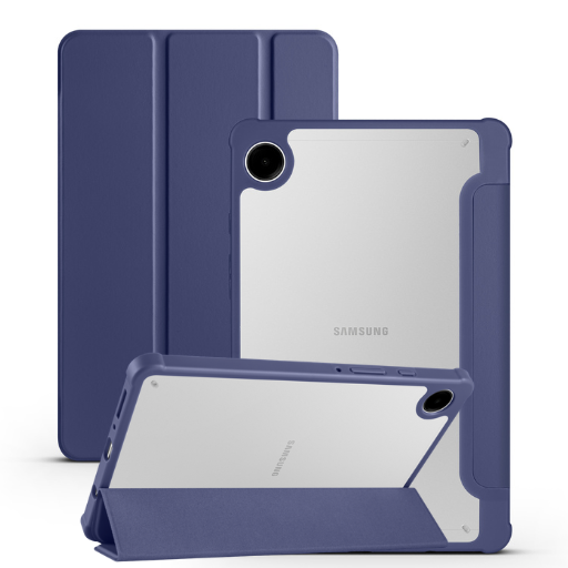 Clear Back Magnet Case for Galaxy Tab A9 Plus - Dark Blue
