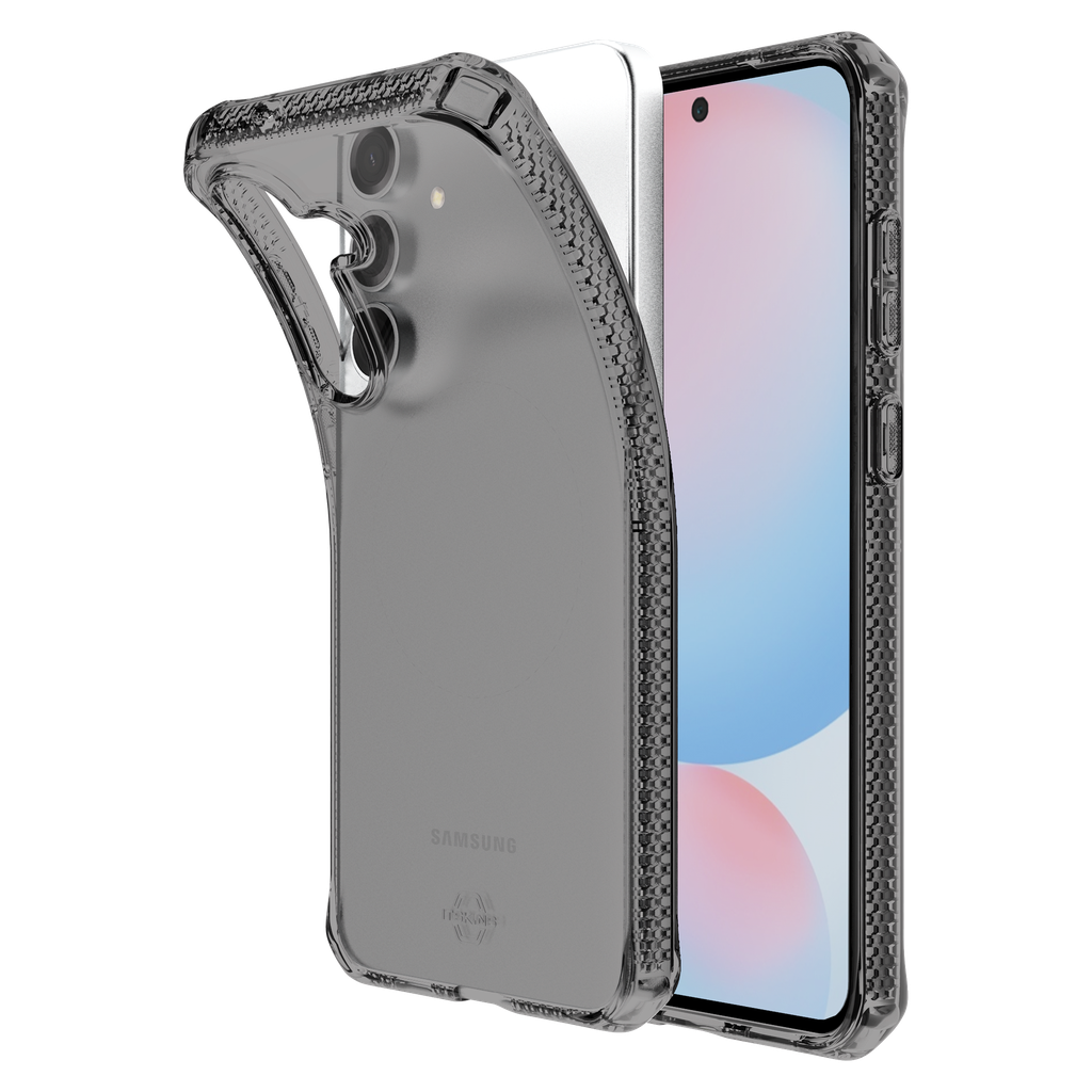 Itskins - Spectrumr Clear Case For Samsung Galaxy S25 Fe - Smoke