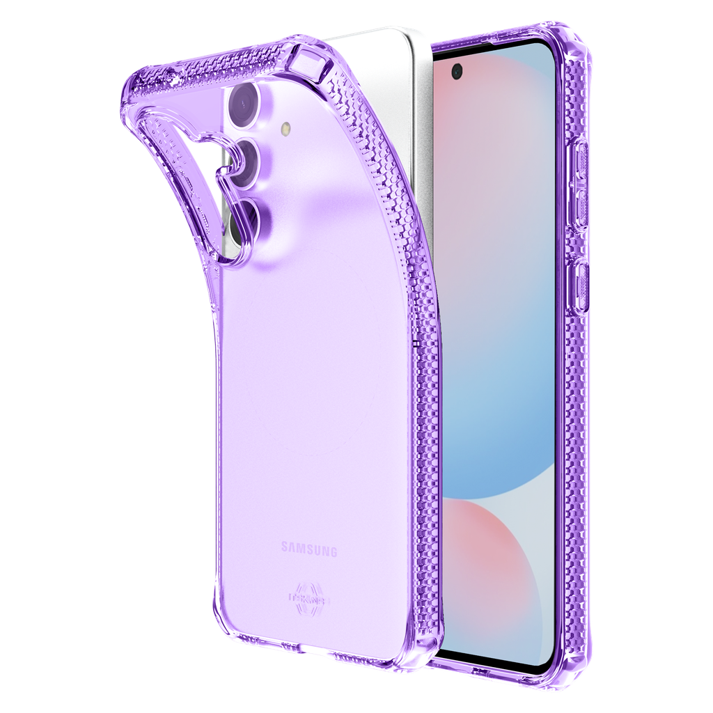 Itskins - Spectrumr Clear Case For Samsung Galaxy S25 Fe - Light Purple