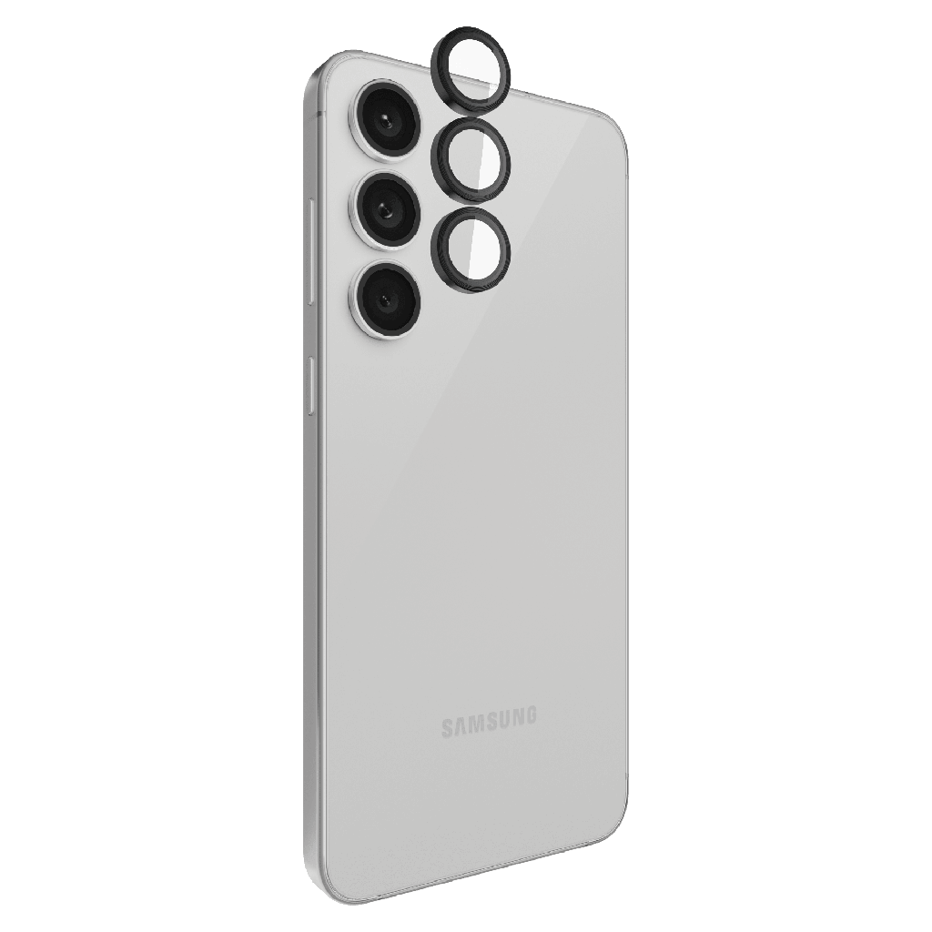 Case-mate - Aluminum Ring Lens Protector For Samsung Galaxy S25 Fe - Black