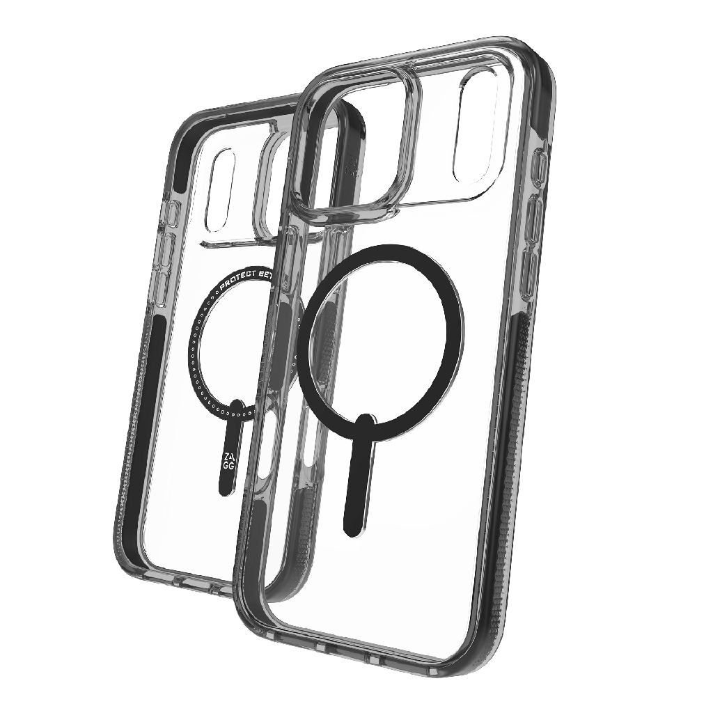 Zagg - Santa Cruz Snap Magsafe Case For Apple Iphone 17 Pro Max - Jet Black