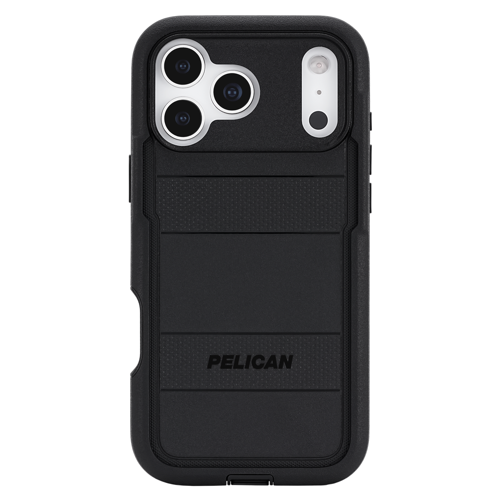 Pelican - Voyager Magsafe Case With Holster For Apple Iphone 17 Pro Max - Black