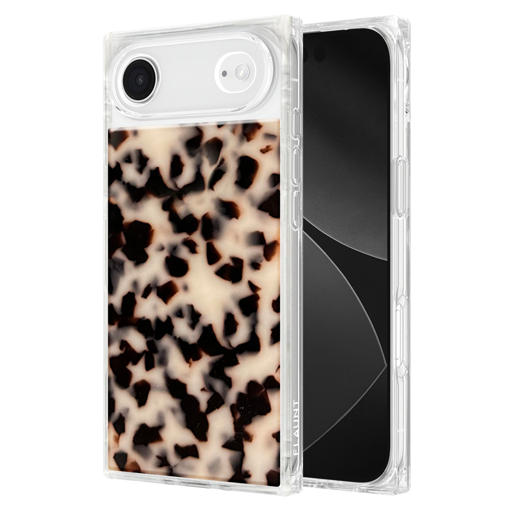Flaunt - Square Magsafe Case For Apple Iphone Air - Blonde Tortoise Shell