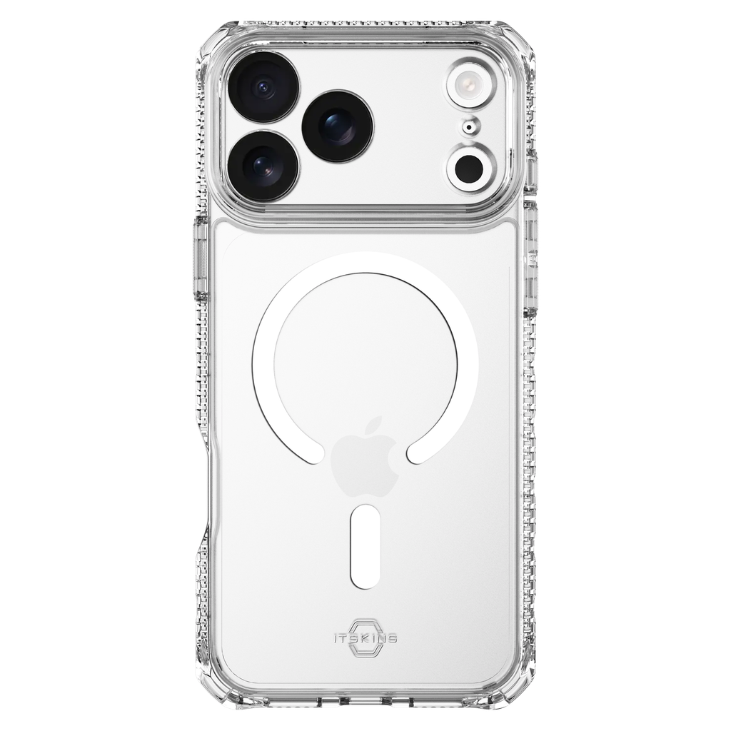 Itskins - Hybridr Clear Magsafe Case For Apple Iphone 17 Pro - Transparent