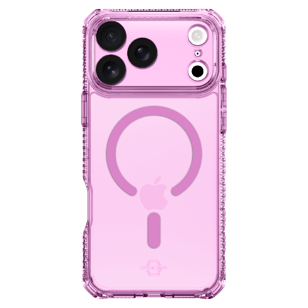 Itskins - Hybridr Vapor Magsafe Case For Apple Iphone 17 Pro Max / 18 Pro Max - Light Pink
