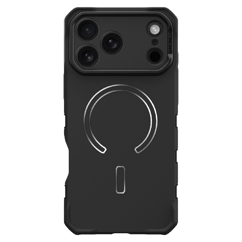 Itskins - Supremer Bold Magsafe Case For Apple Iphone 17 Pro Max - Black