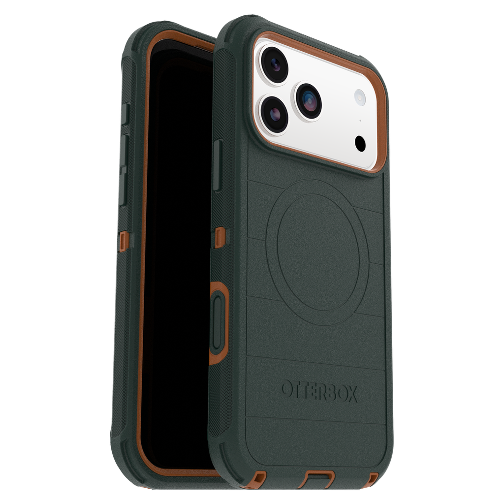 Otterbox - Defender Pro Magsafe Case With Camera Control For Apple Iphone 17 Pro Max - Green Intrigue