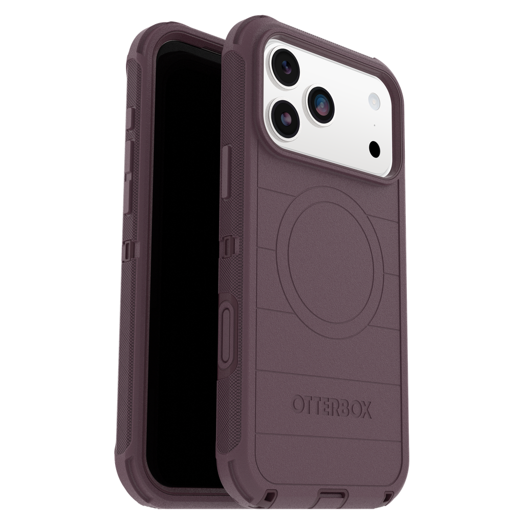Otterbox - Defender Pro Magsafe Case With Camera Control For Apple Iphone 17 Pro Max / 18 Pro Max - Purple Mystery