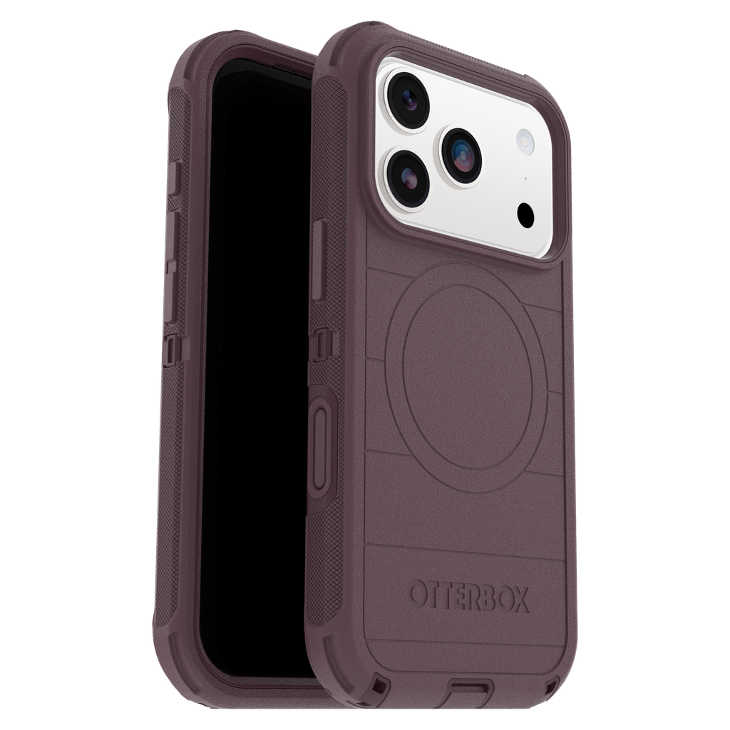 Otterbox - Defender Pro Magsafe Case With Camera Control For Apple Iphone 17 Pro - Purple Mystery
