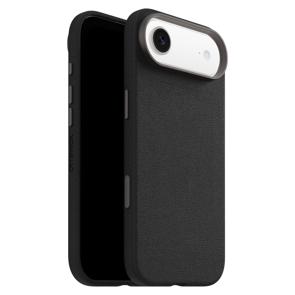 Otterbox - Symmetry Cactus Leather Magsafe Case With Camera Control For Apple Iphone Air - Noir Ash