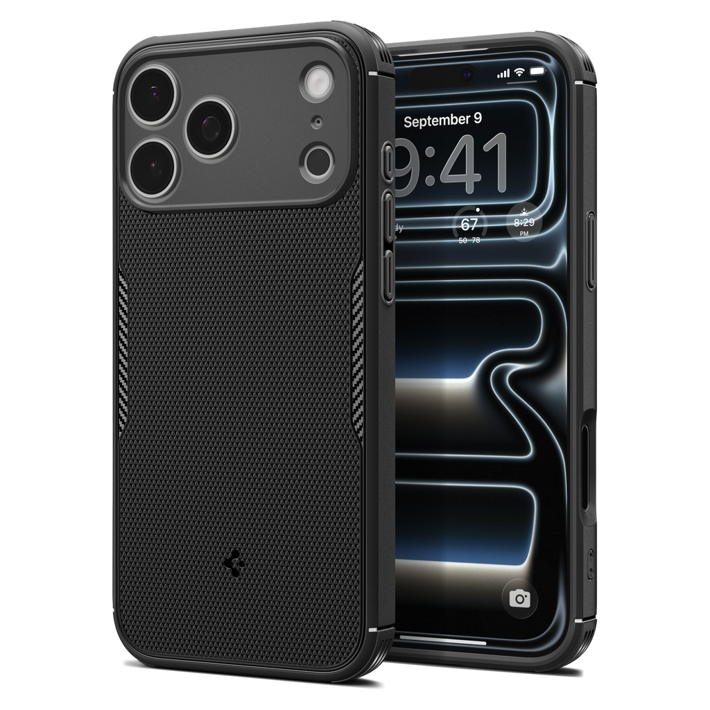 Spigen - Core Armor Magsafe Case For Apple Iphone 17 Pro / 18 Pro - Matte Black