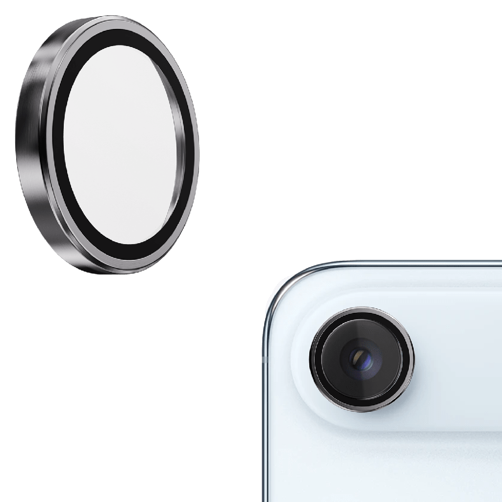 Gadget Guard - Glass Camera Lens Protector For Apple Iphone Air - Silver