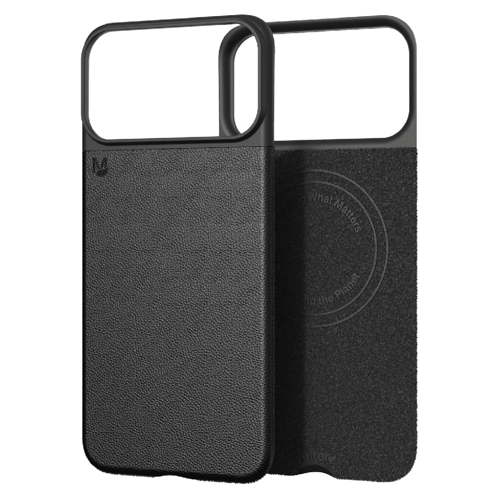 Matter Ht - Cactus Leather Snap Magsafe Case For Apple Iphone 17 Pro Max - Carbon