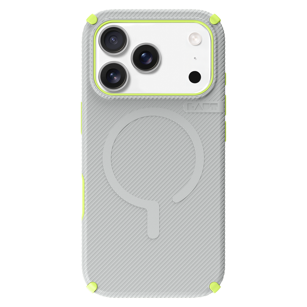 Laut - Shield Flux Magsafe Case For Apple Iphone 17 Pro Max - Frost Grey