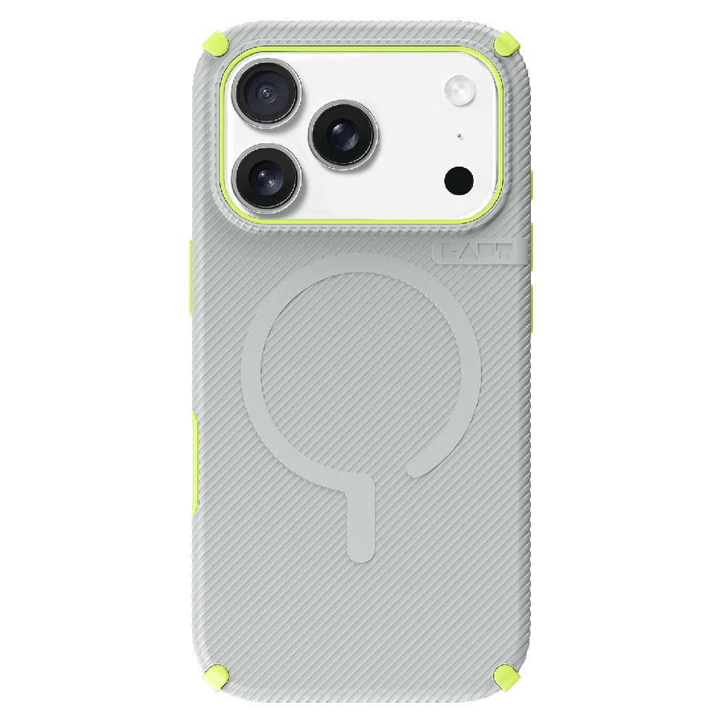 Laut - Shield Flux Magsafe Case For Apple Iphone 17 Pro / 18 Pro - Frost Grey