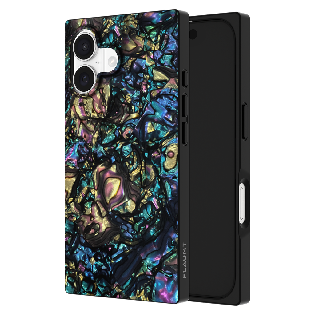 Flaunt - Square Magsafe Case For Apple Iphone 17 - Abalone Shell