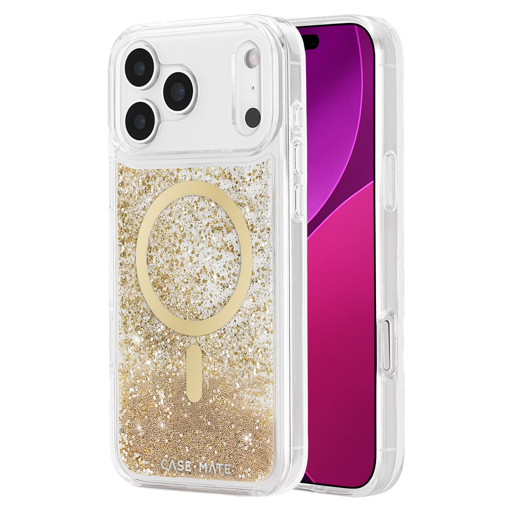 Case-mate - Waterfall Magsafe Case For Apple Iphone 17 Pro Max - Gold