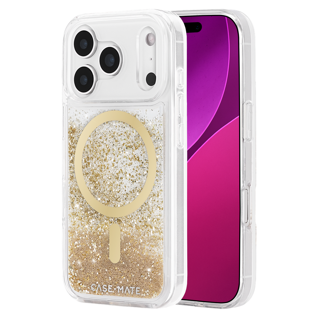 Case-mate - Waterfall Magsafe Case For Apple Iphone 17 Pro - Gold