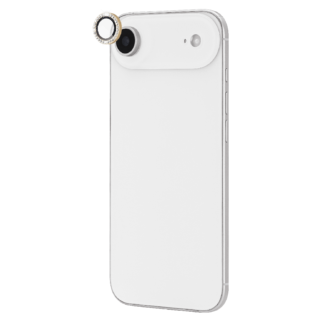 Kate Spade - Aluminum Ring Camera Lens Glass Protector For Apple Iphone Air - Set In Stone Gold