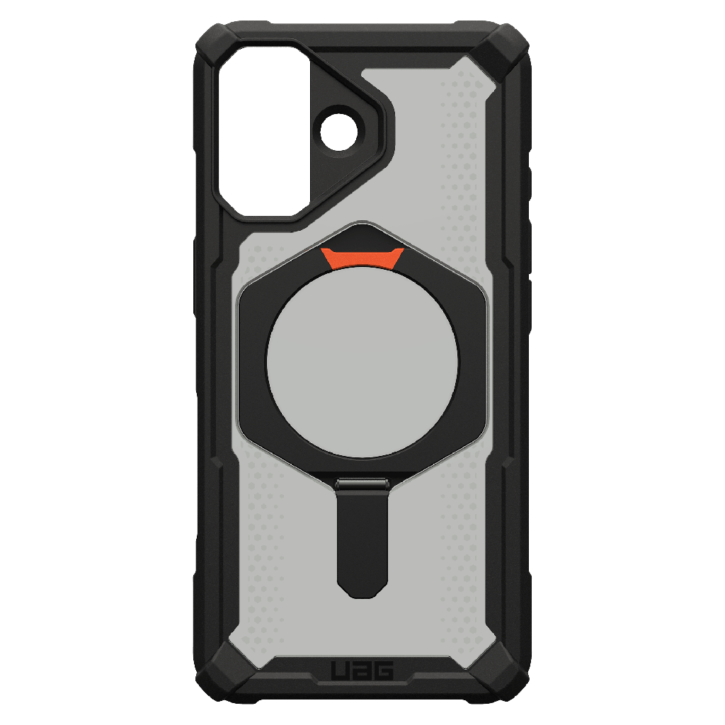 Urban Armor Gear Uag - Plasma Xte Magsafe Case For Apple Iphone 17 - Black And Pop Orange