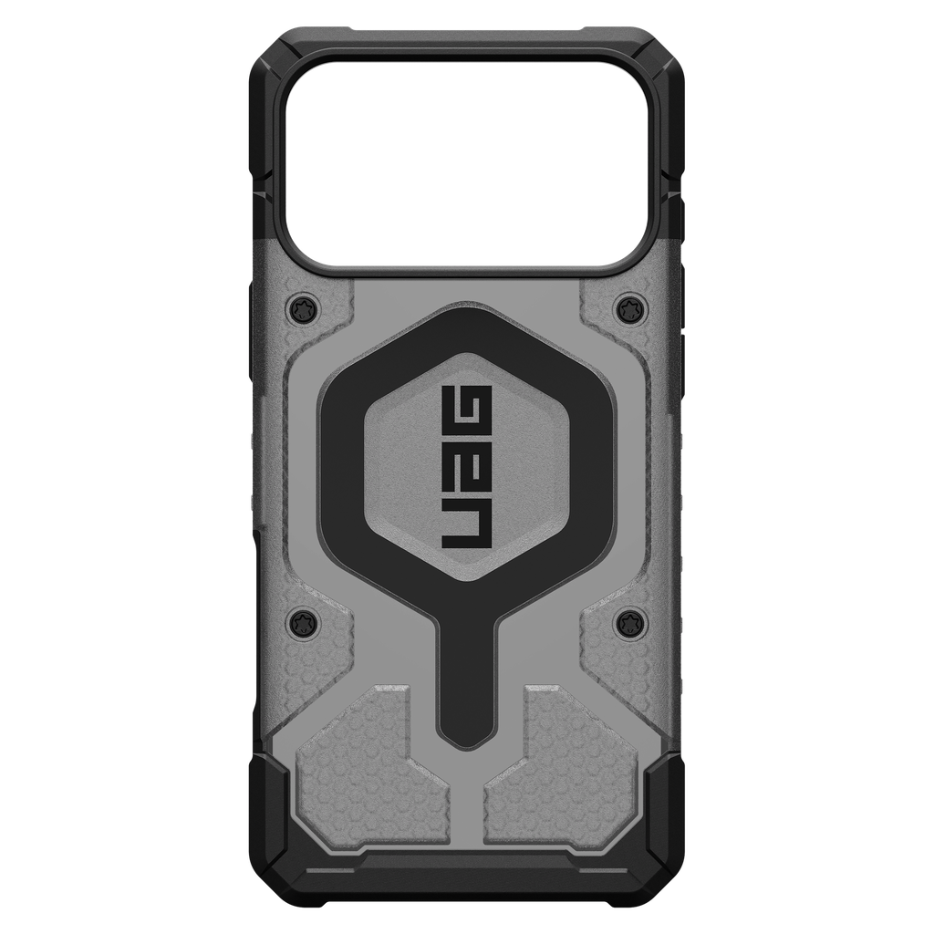 Urban Armor Gear Uag - Pathfinder Clear Magsafe Case For Apple Iphone 17 Pro Max - Ash And Black