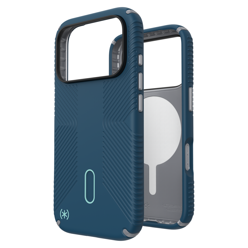 Speck - Presidio2 Grip Case With Clicklock For Apple Iphone 17 Pro - Deep Sea