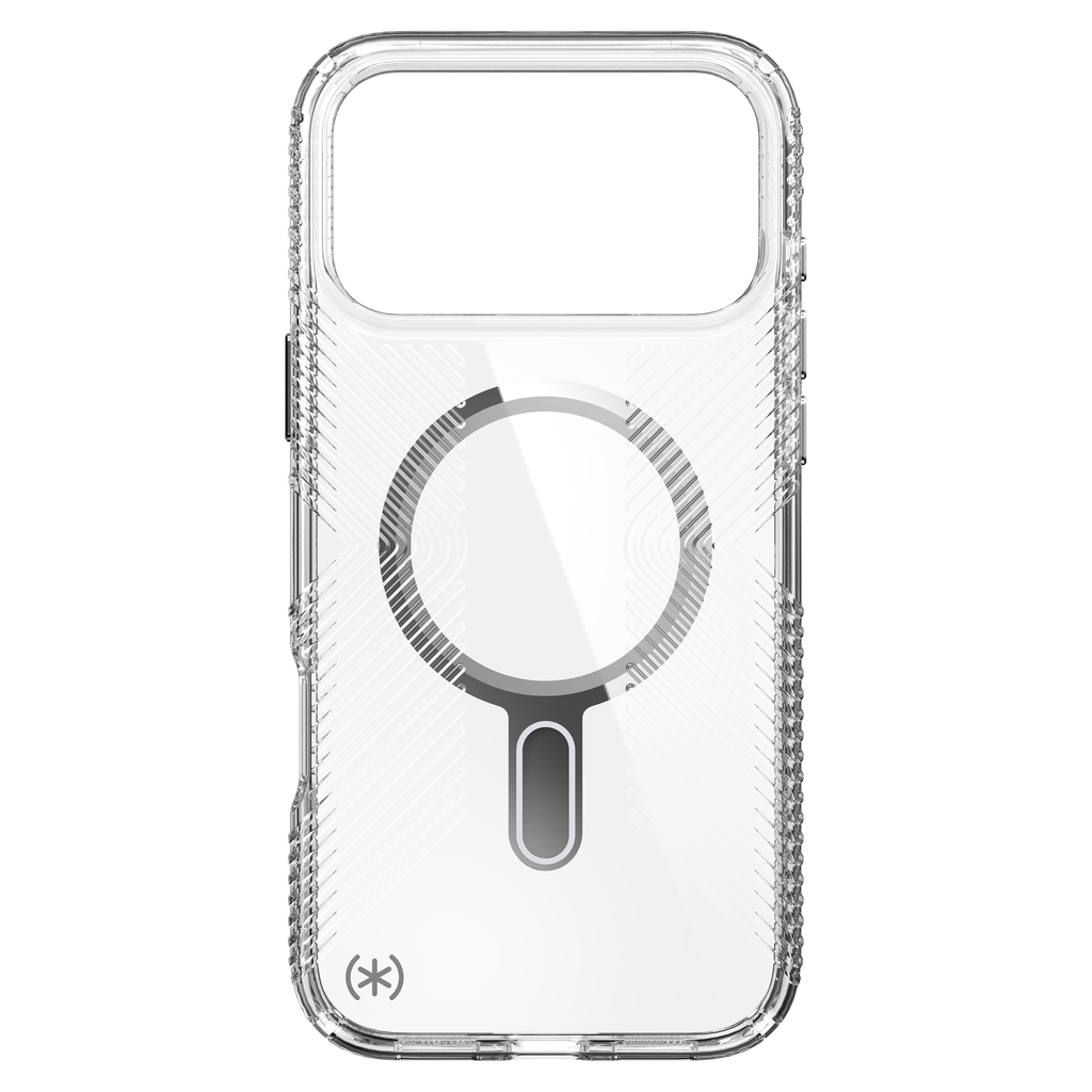 Speck - Presidio Perfect Clear Grip Case With Clicklock For Apple Iphone 17 Pro Max - Clear