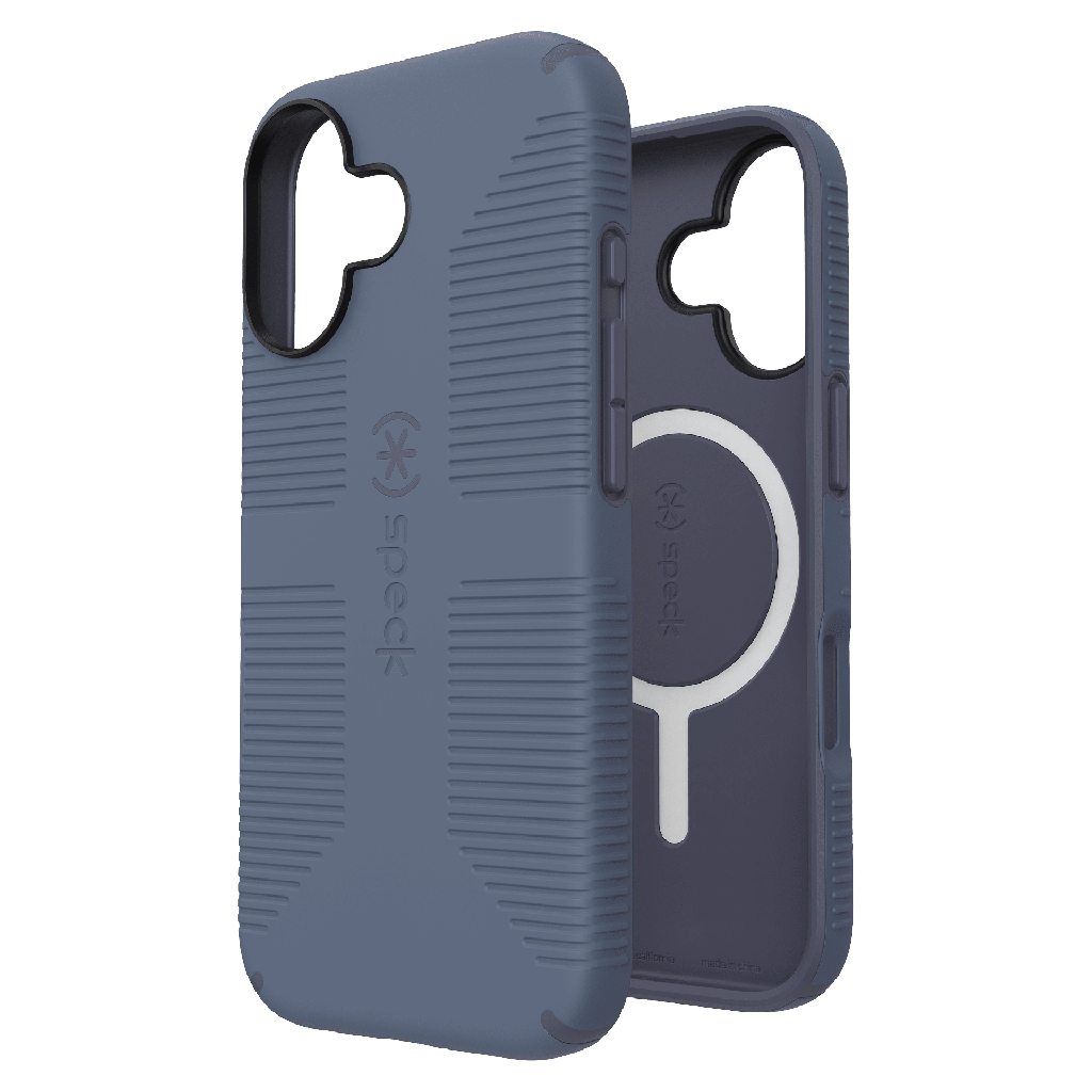 Speck - Candyshell Grip Magsafe Case For Apple Iphone 17 - Mystery Blue
